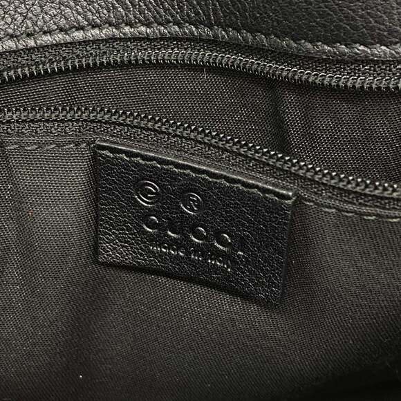 Gucci Shoulder Bag 419689 Leather Black Women's - Picture 5 of 10